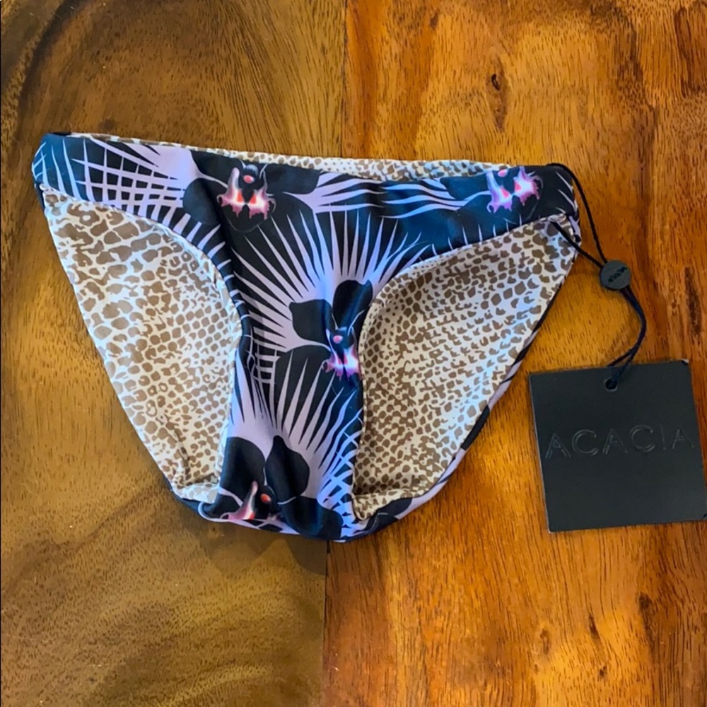 NWT! Acacia Honey Waikoloa Bikini Bottoms